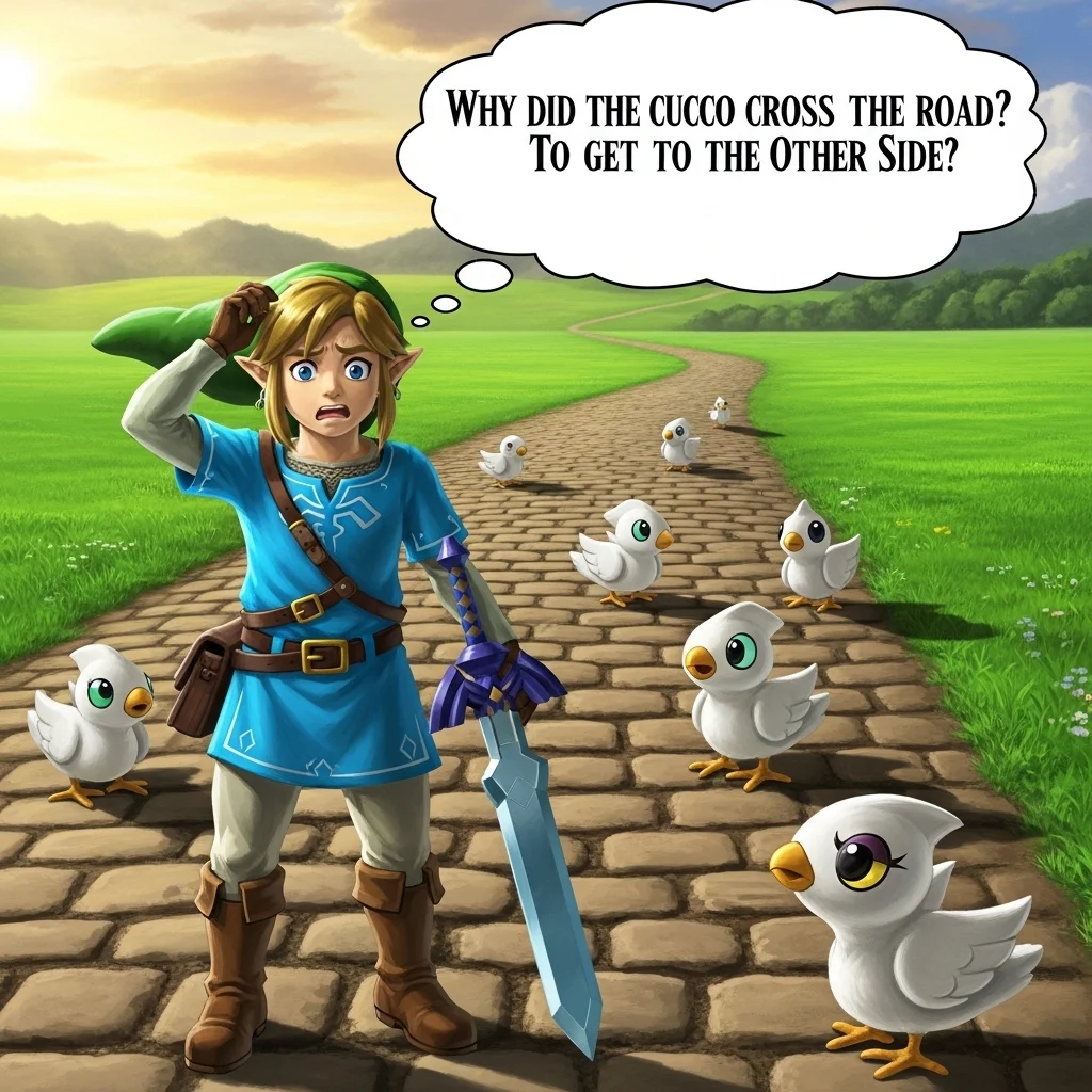 Random Hyrule Chaos Jokes 🤪⚔️