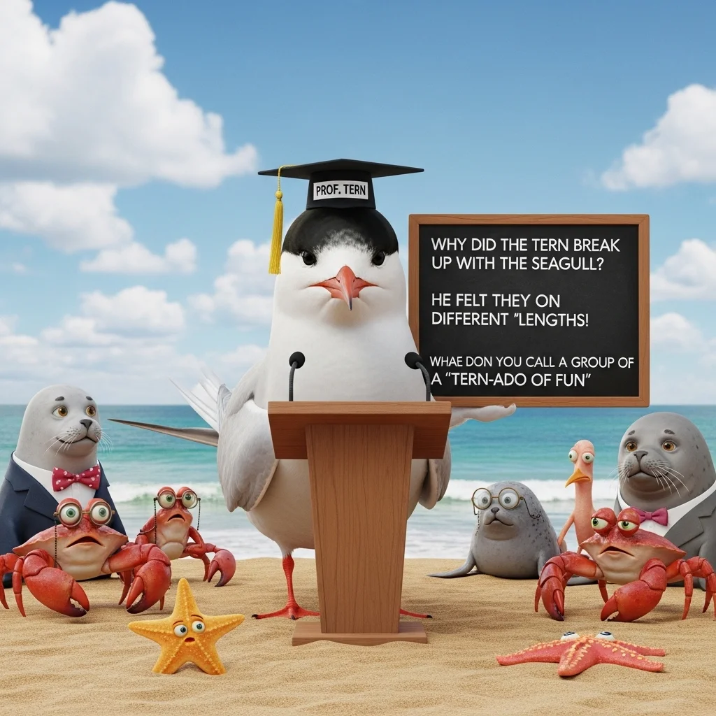 Random Tern Puns for Any Mood 🎲