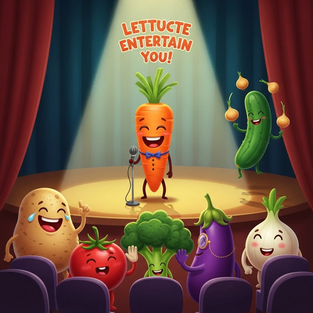 Random Vegetable Chaos Jokes 🤪🥦