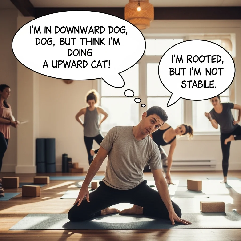 Random Yoga Chaos Jokes 🤪🧘