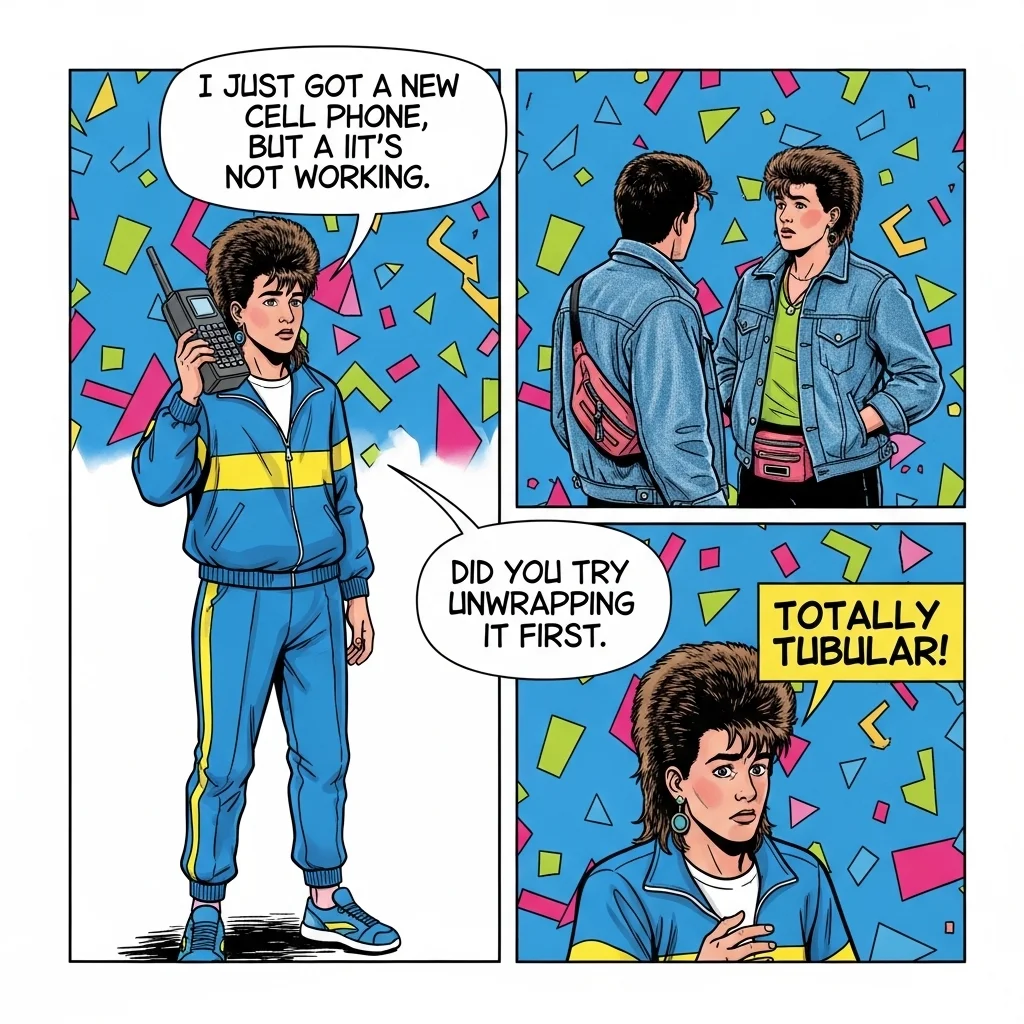 Retro 80s Jokes 📼