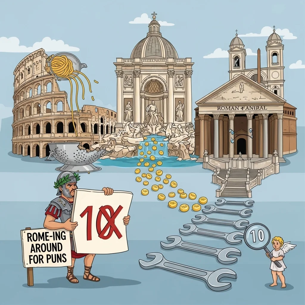 Rome Puns for Kids 🧒