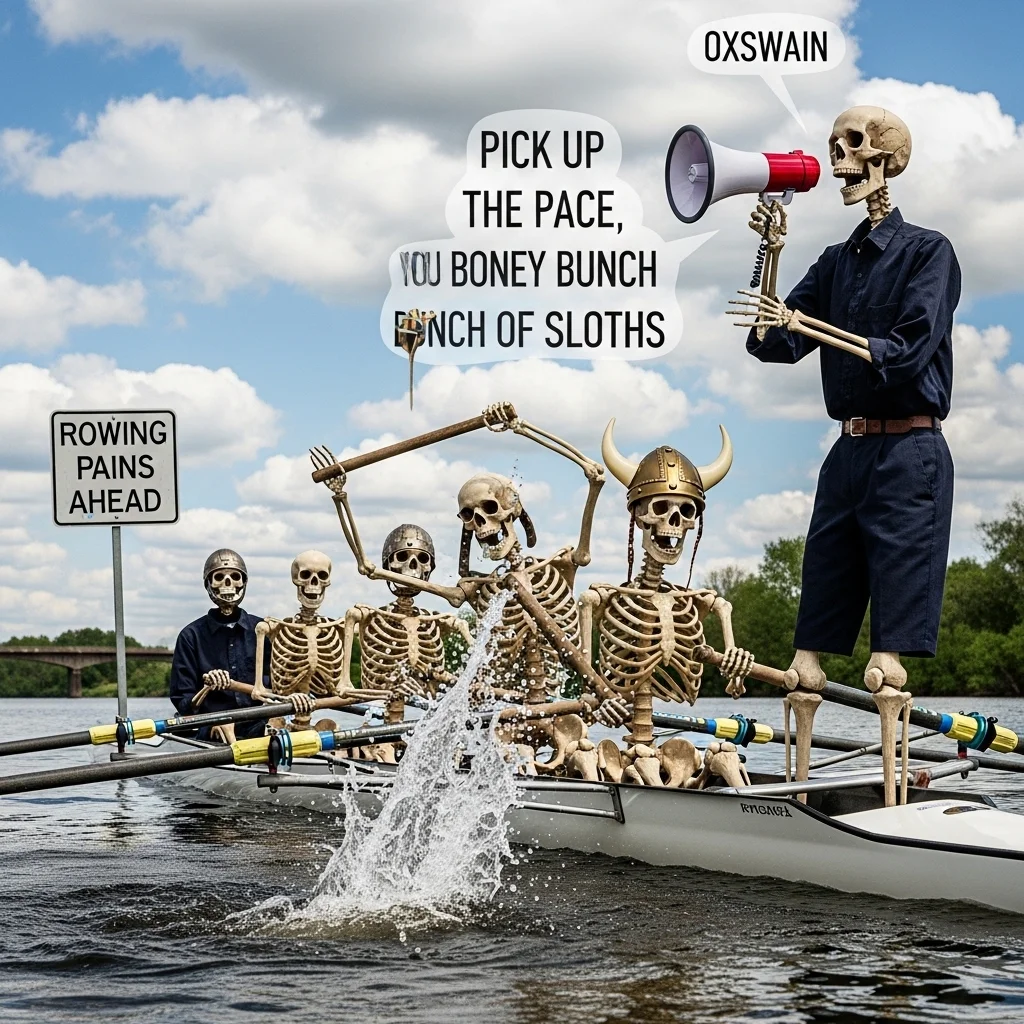 Rowing Captions for Social Media 📸