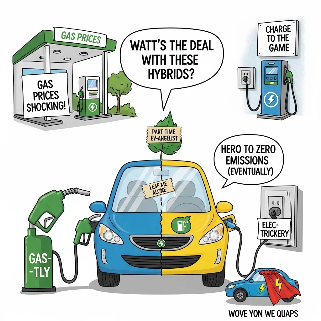 Short & Quick Hybrid Car Puns ⚡