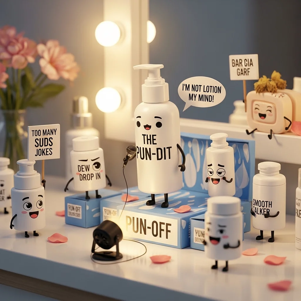 Short & Quick Moisturizer Puns ⚡
