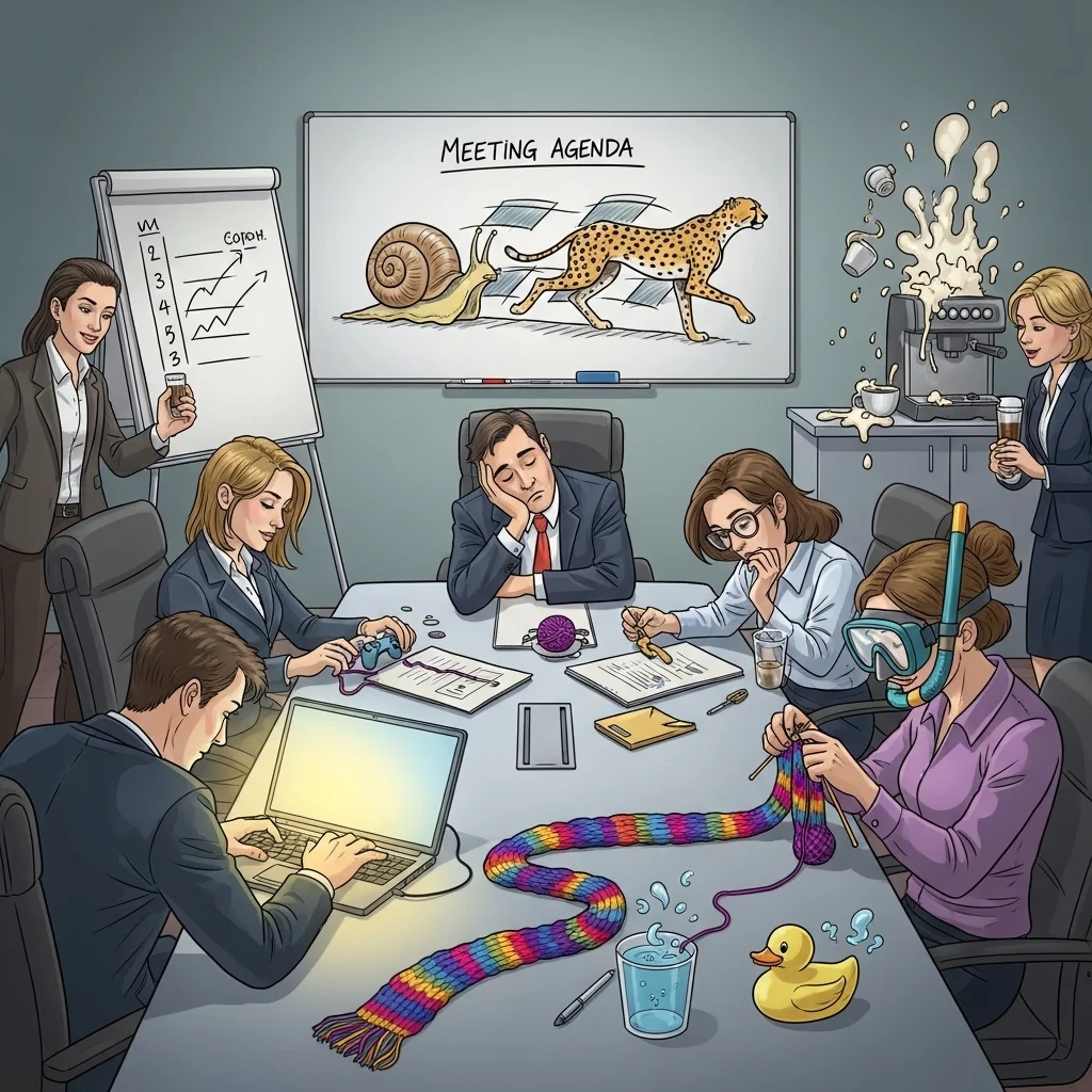 Silent Meeting Moments 🤐