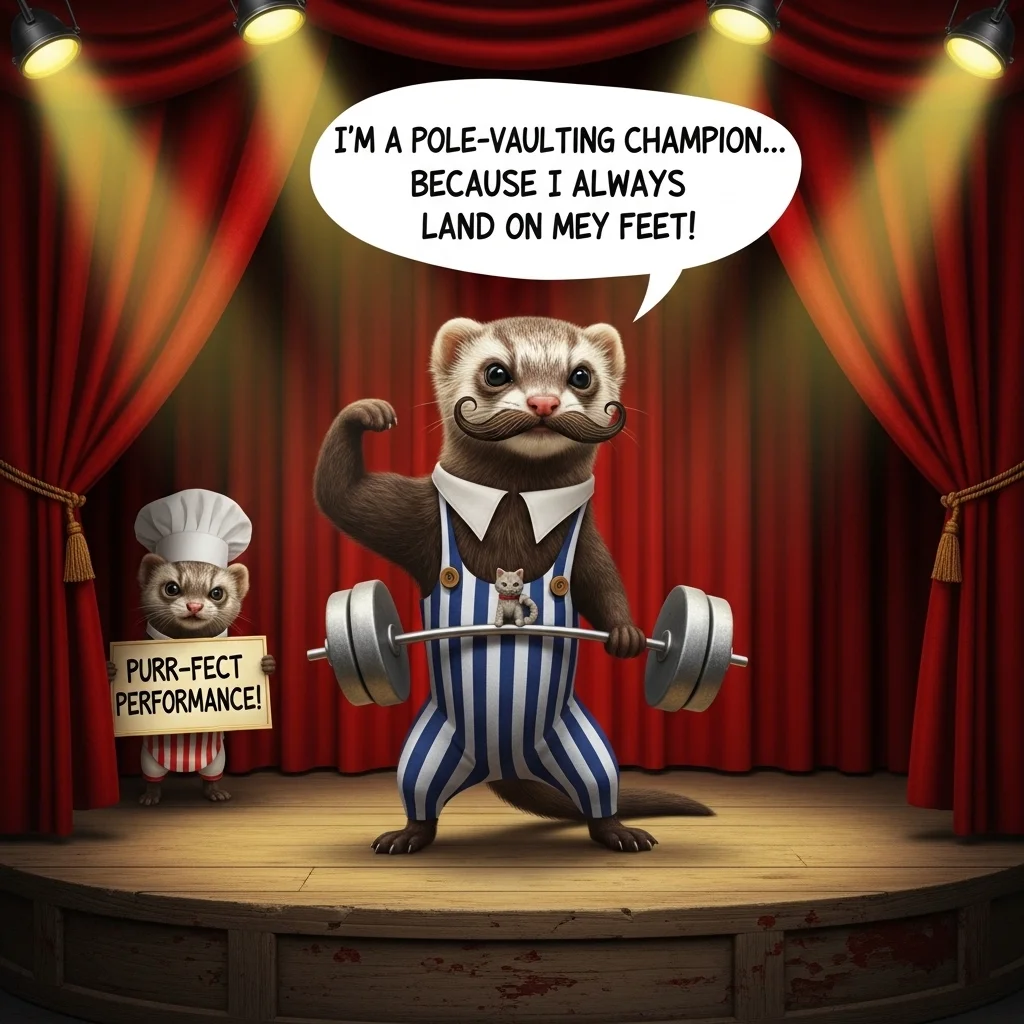 Silly Polecat Puns 🤪🦨