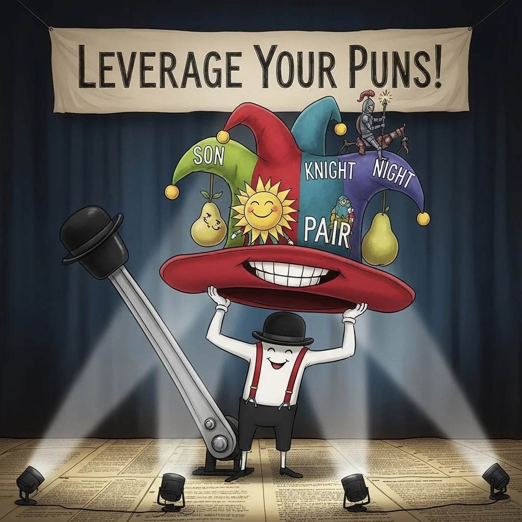 Smart & Clever Leverage Puns 🧠