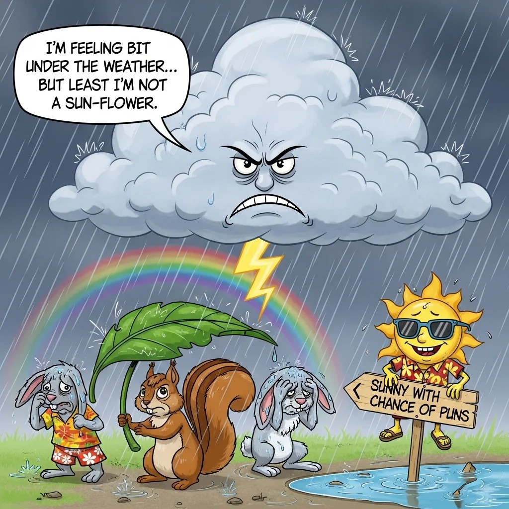 Storm & Thunder Jokes ⛈️😂