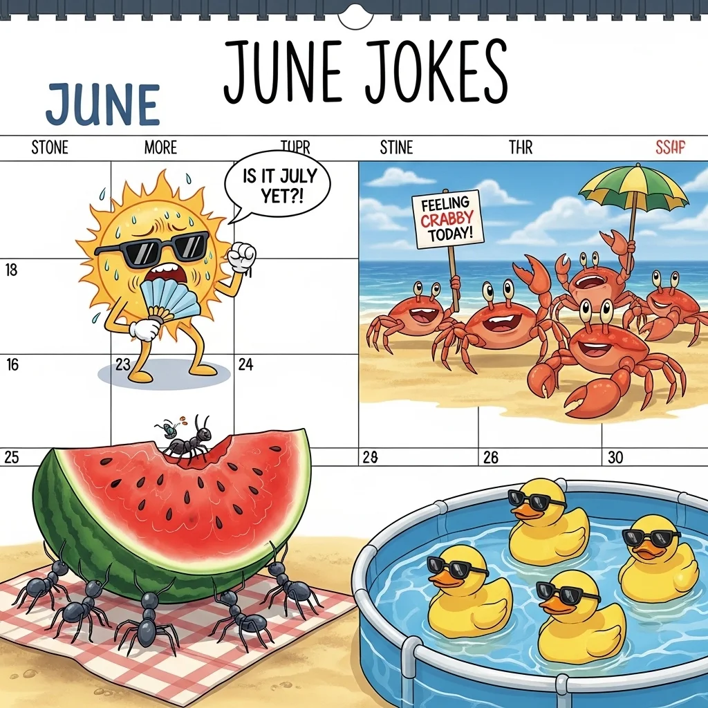 Sunny & Funny June Jokes ☀️