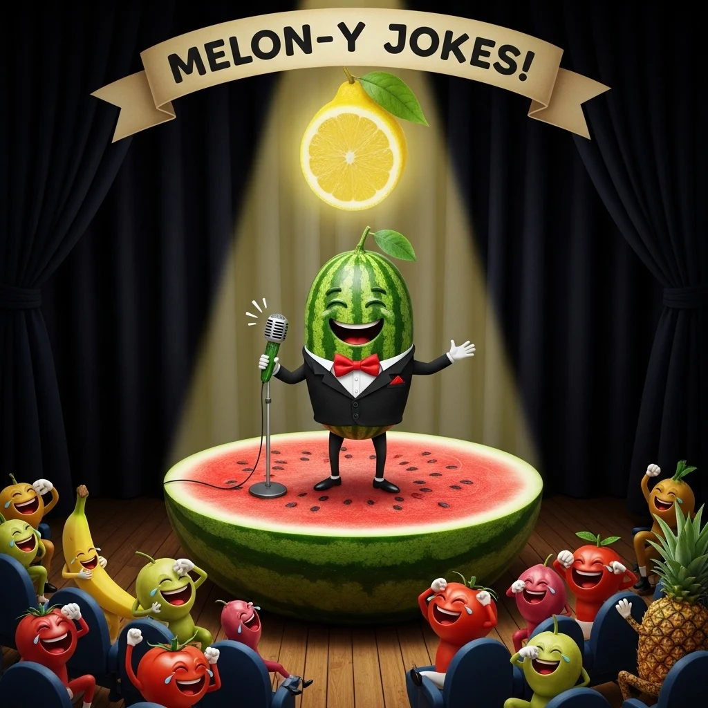 Watermelon Wordplay Jokes 🍉😂