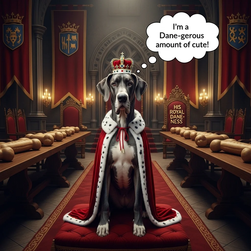 Wordplay & Punny Great Dane Jokes 😂