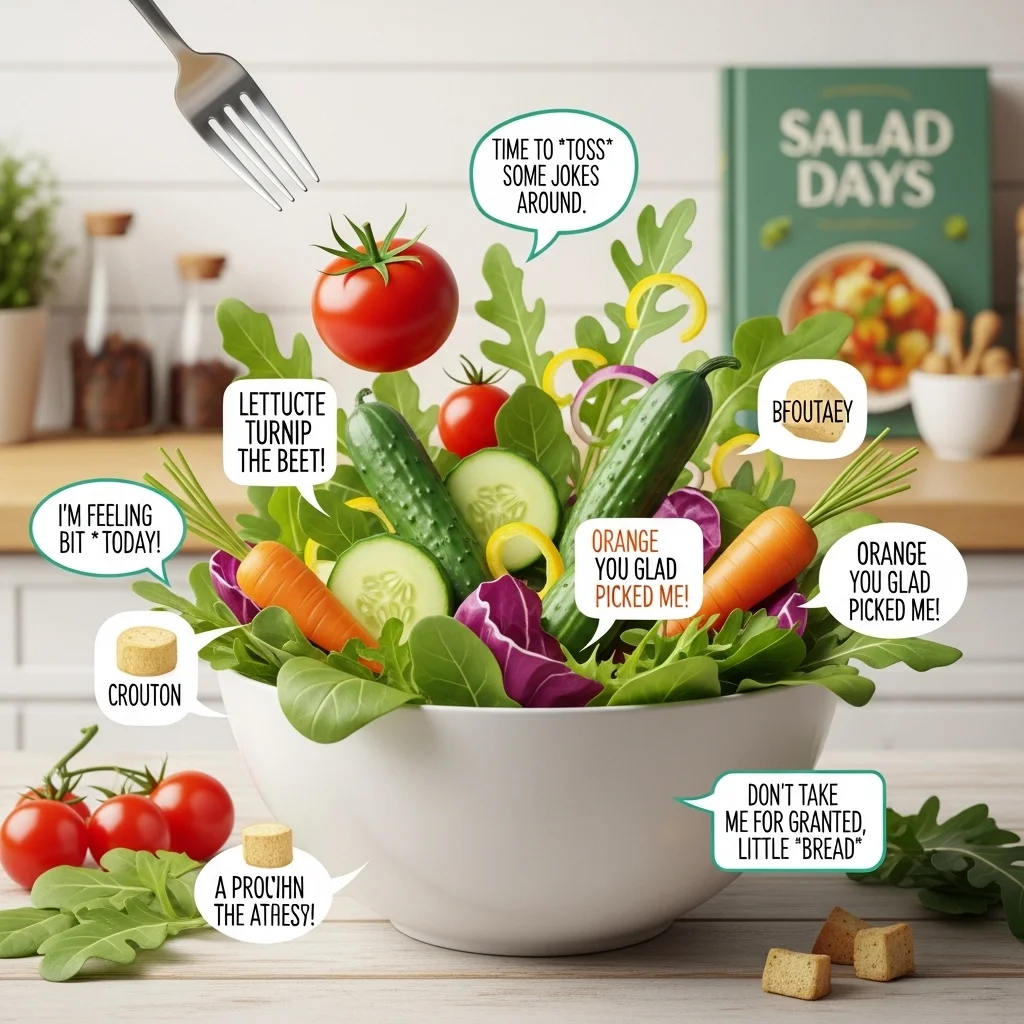Wordplay & Punny Salad Jokes 😂