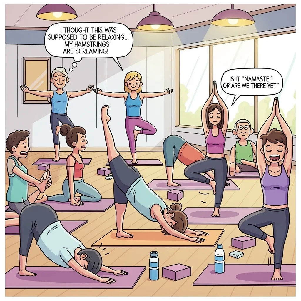 Yoga Class Jokes 🏫😂