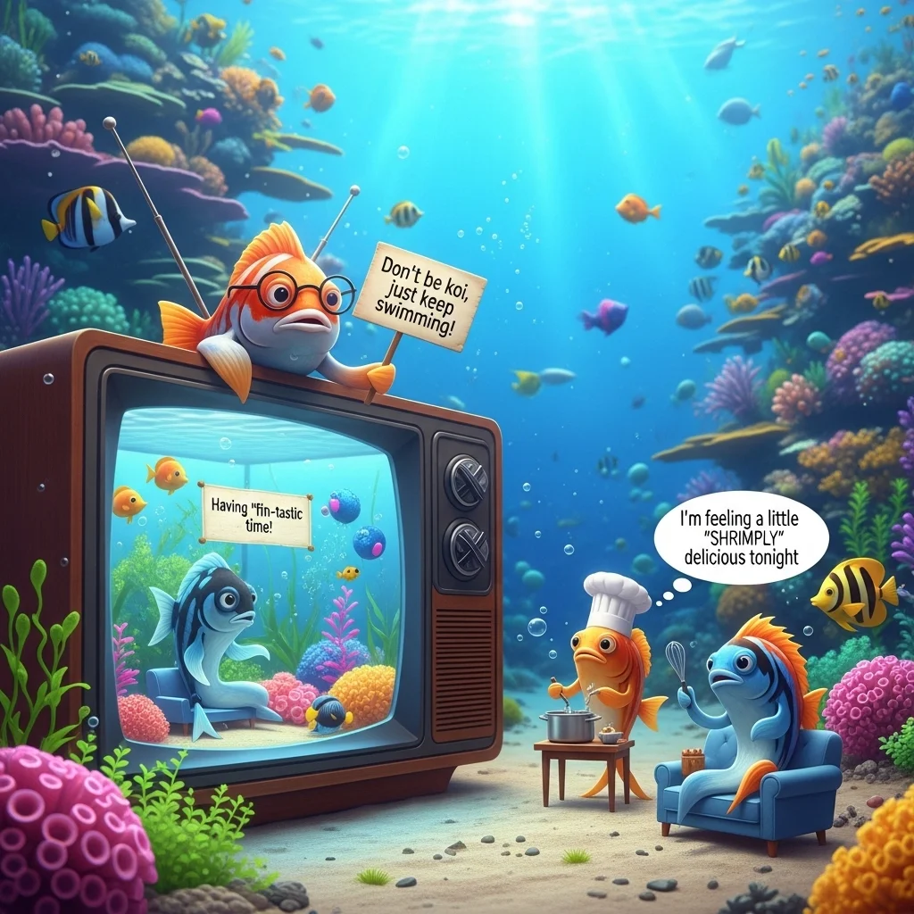 aquarium puns