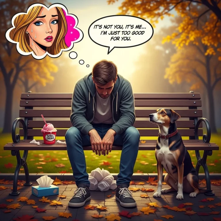 breakup jokes