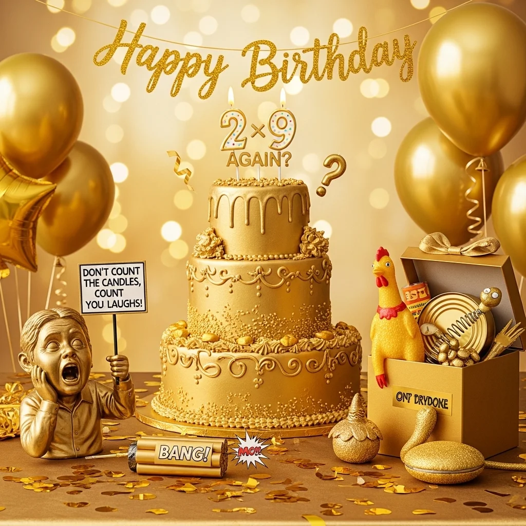 gold birthday jokes