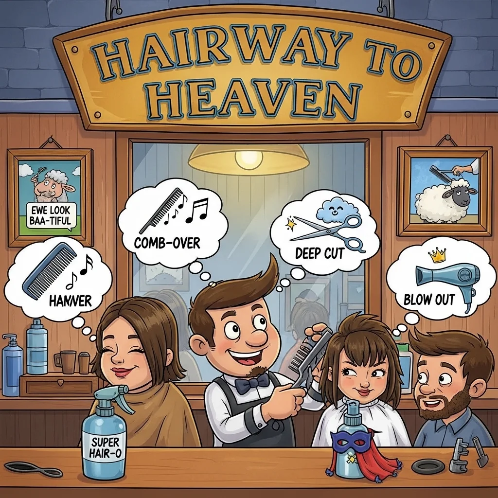 hairdressing puns