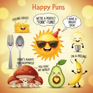 happy puns