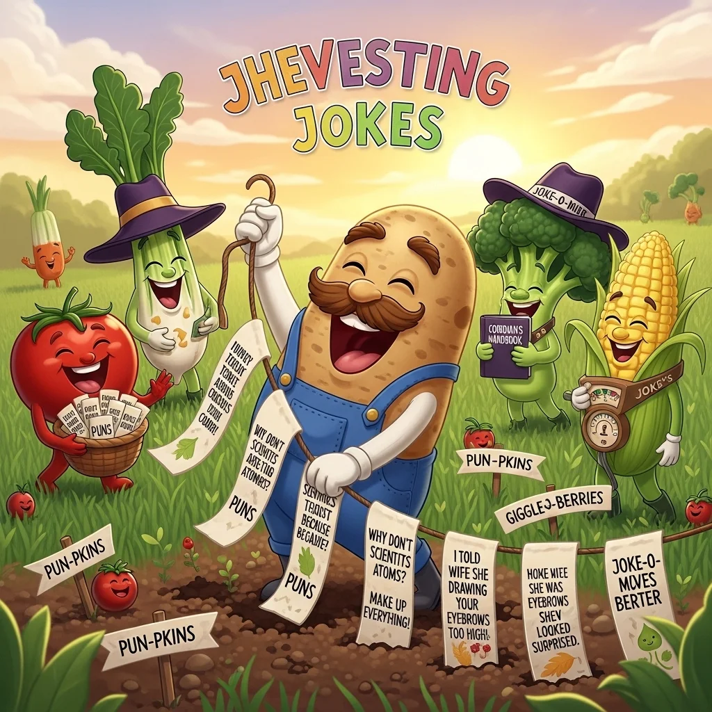harvesting jokes