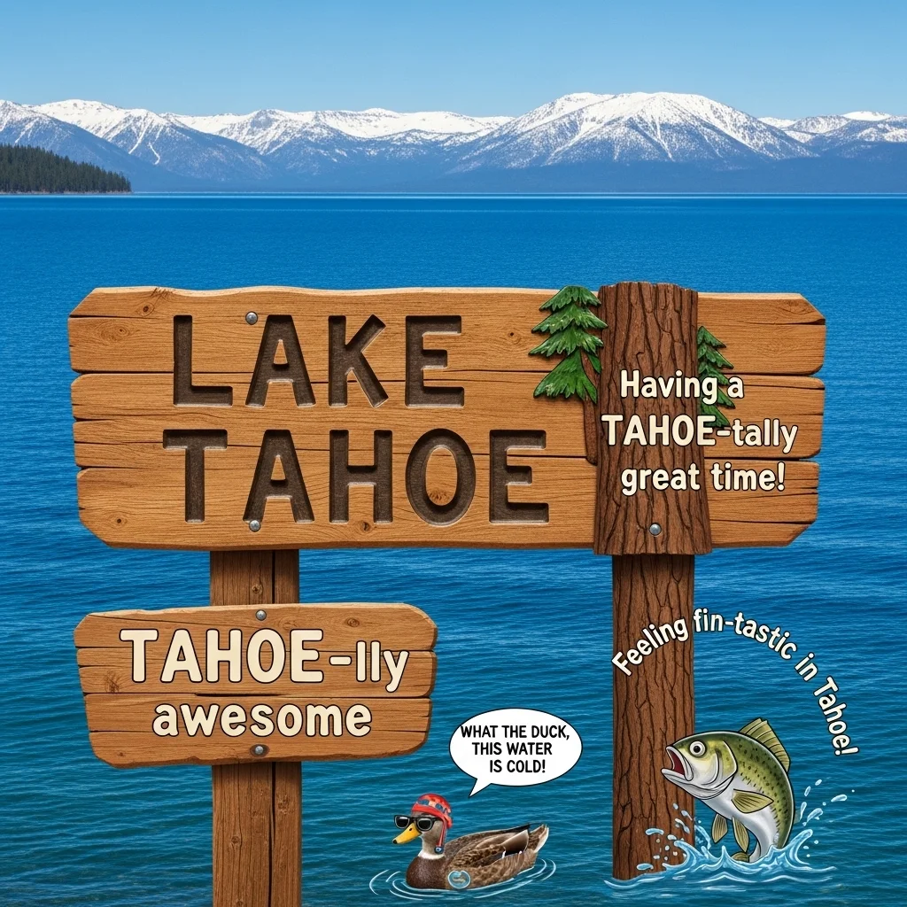 lake tahoe puns