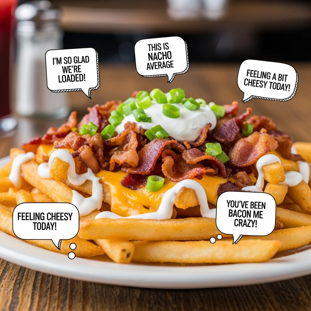 loaded fries puns