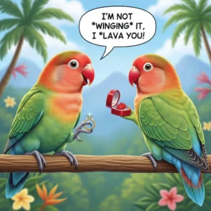lovebird puns