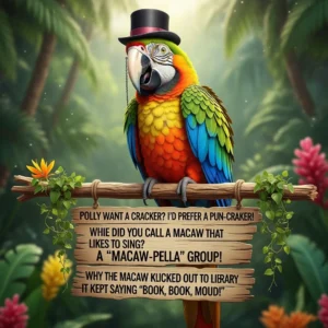 macaw puns