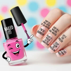 nail polish puns