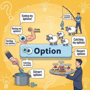 option puns