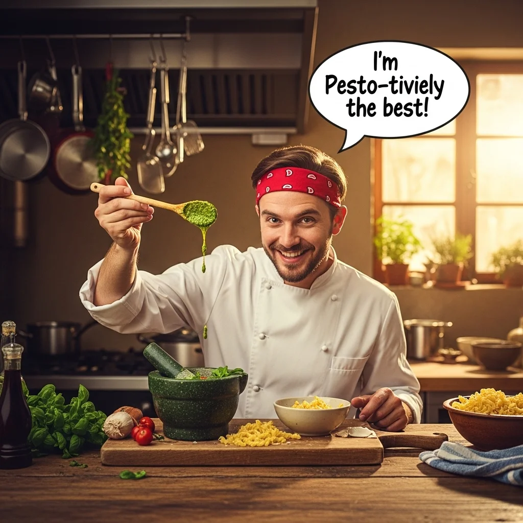 pesto puns