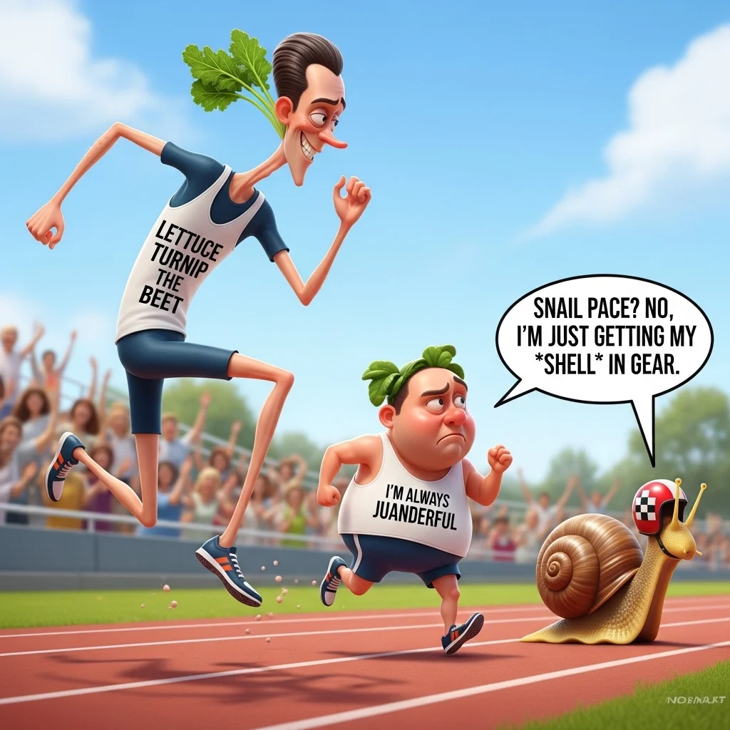 race puns