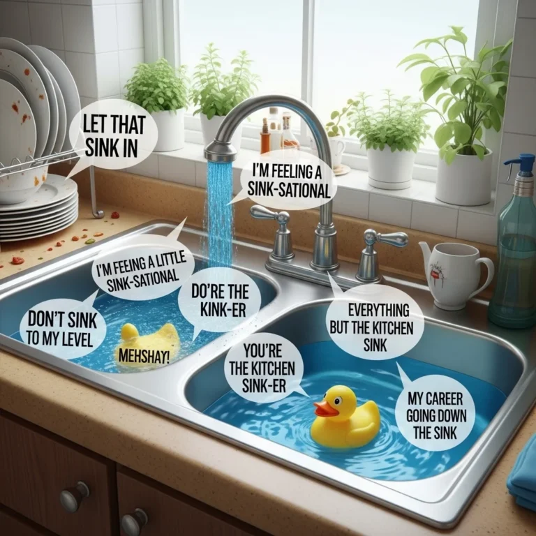 sink puns