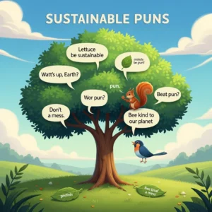 sustainable puns