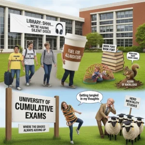 university puns
