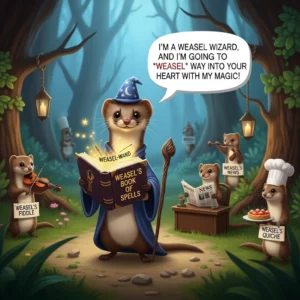 weasel puns