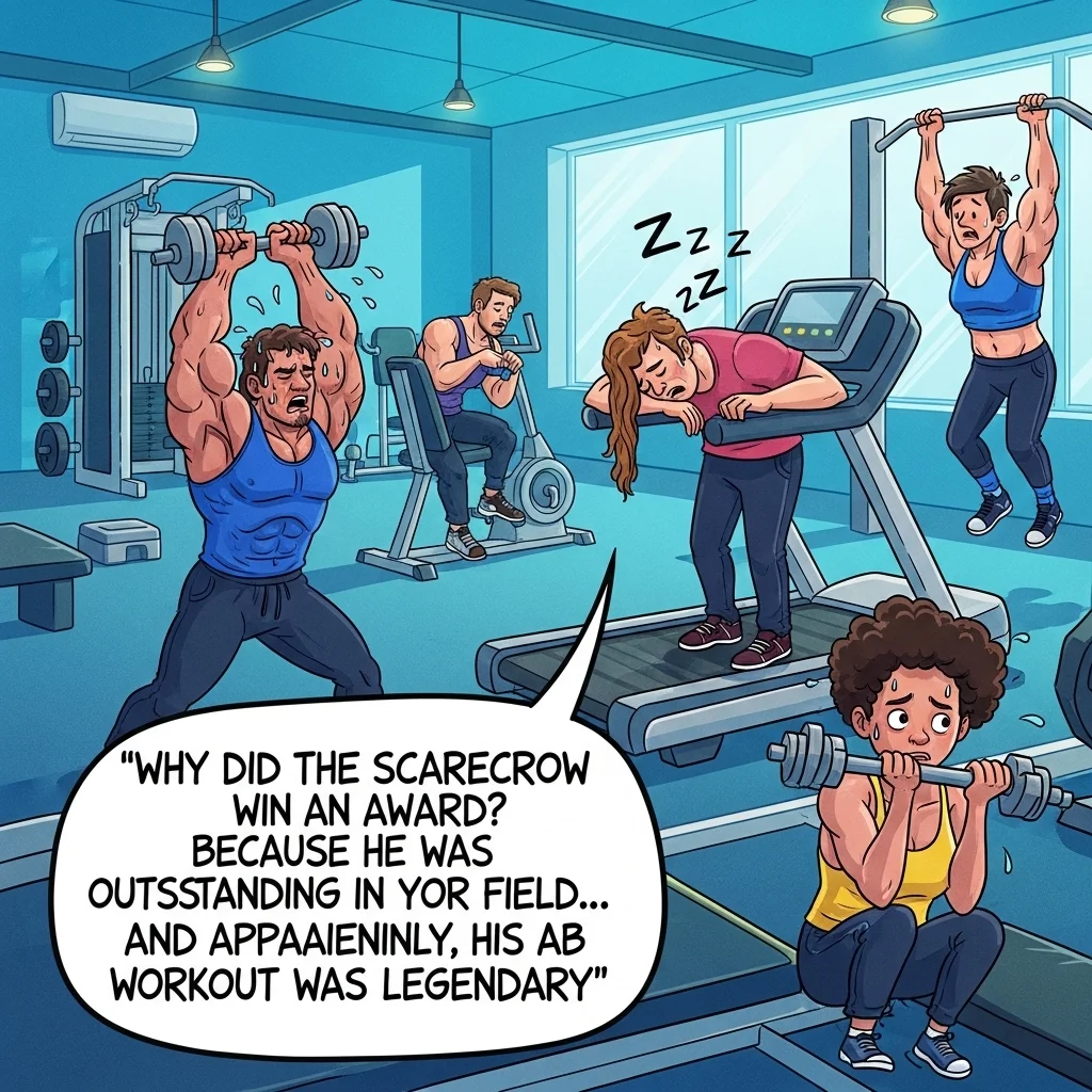 workout jokes