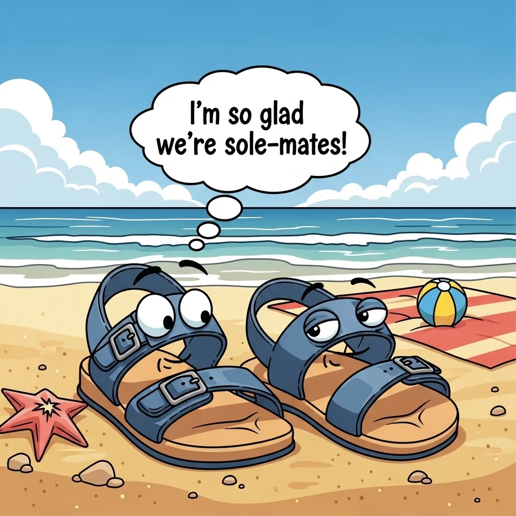 🎉 Party Sandal Puns 🥳