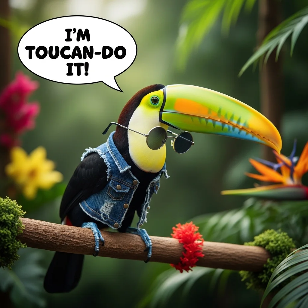 🐦 Funny Toucan Puns 😂