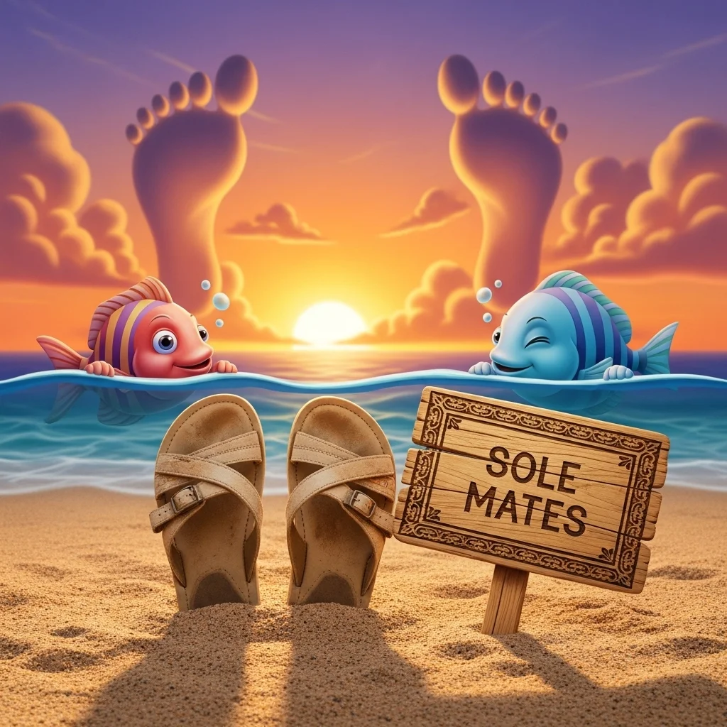 👡 Funny Sandal Puns 😂