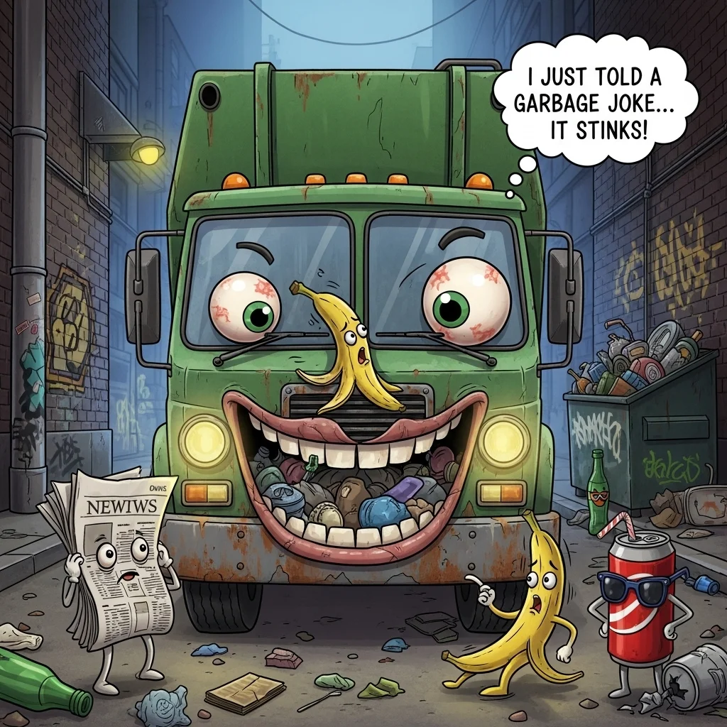 🔹 Funny Garbage Jokes 😂