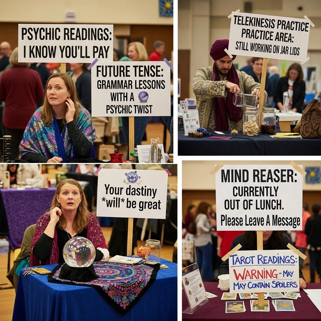 🔹 Funny Psychic Jokes 😂