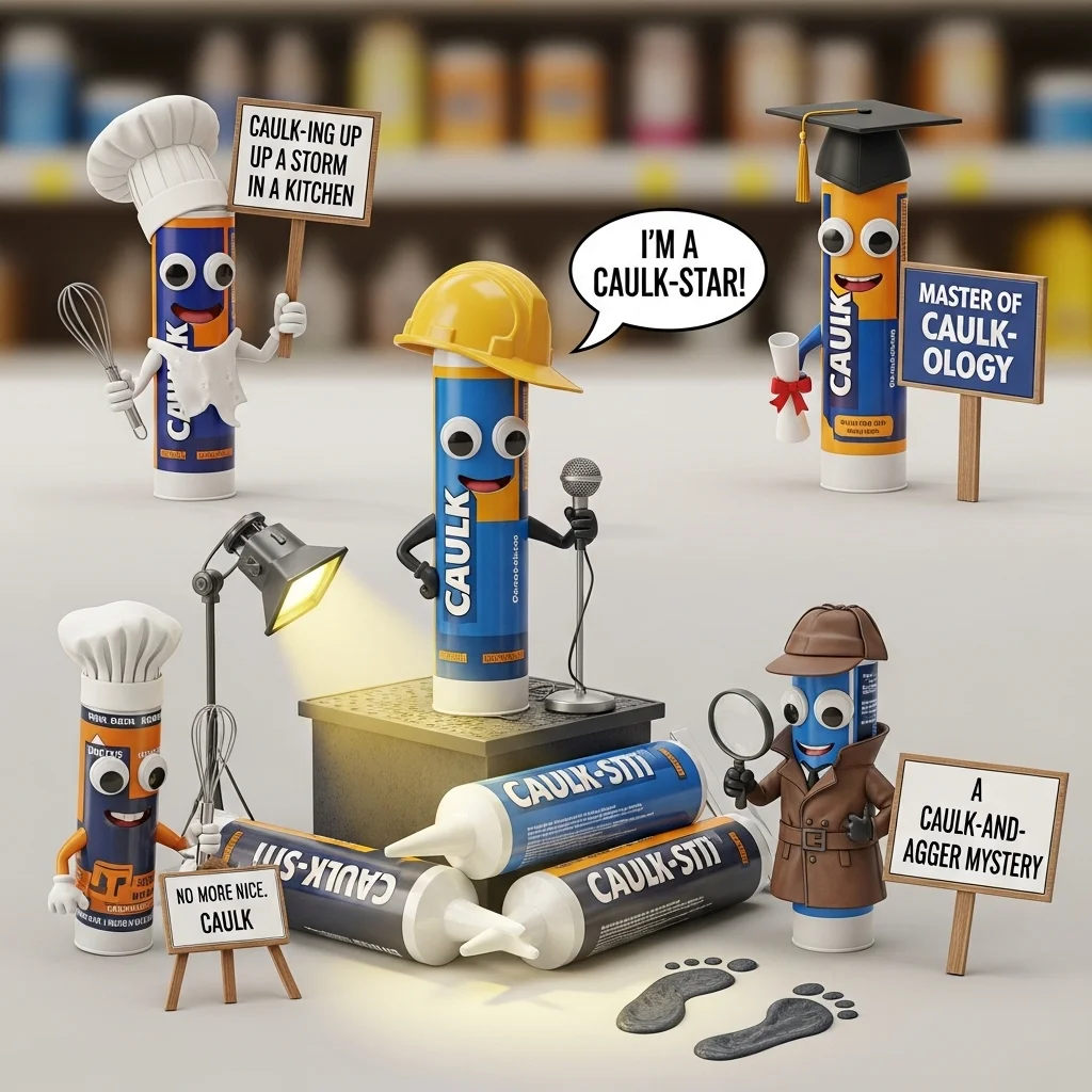 🔹 Light Adult-Safe Caulk Puns 😉