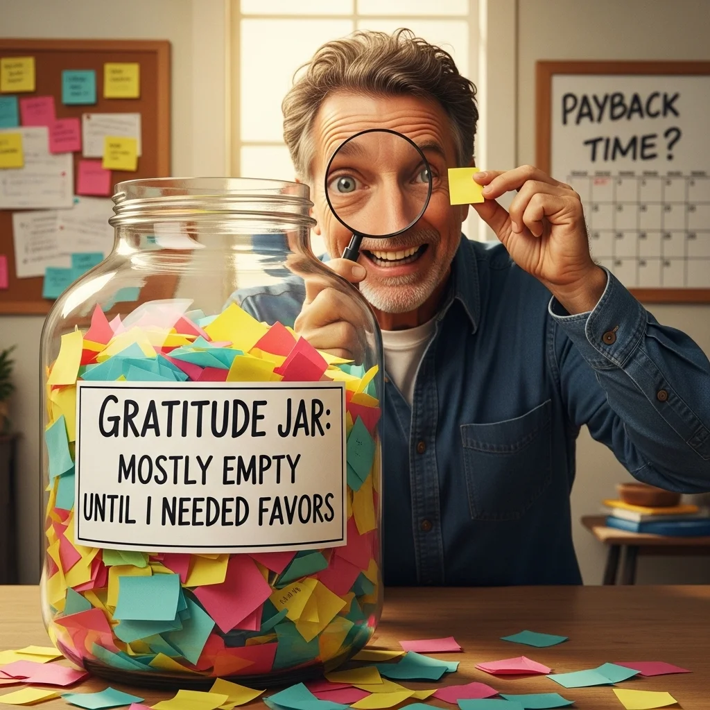 🔹 Light Adult-Safe Gratitude Jokes 😉