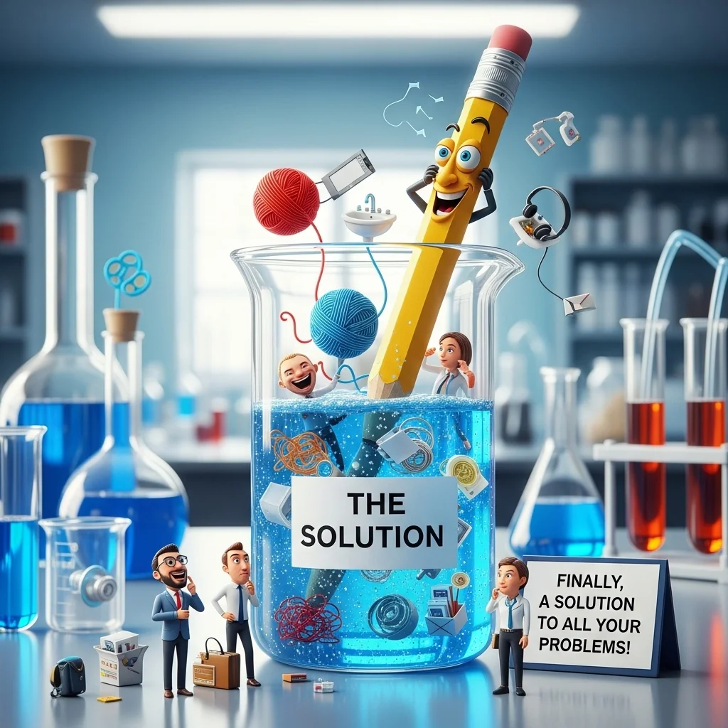 🔹 Light Adult-Safe Solution Puns 😉