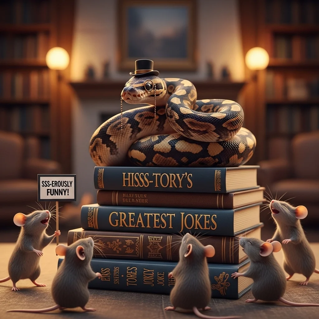 😜 Slightly Edgy Ball Python Puns 😈