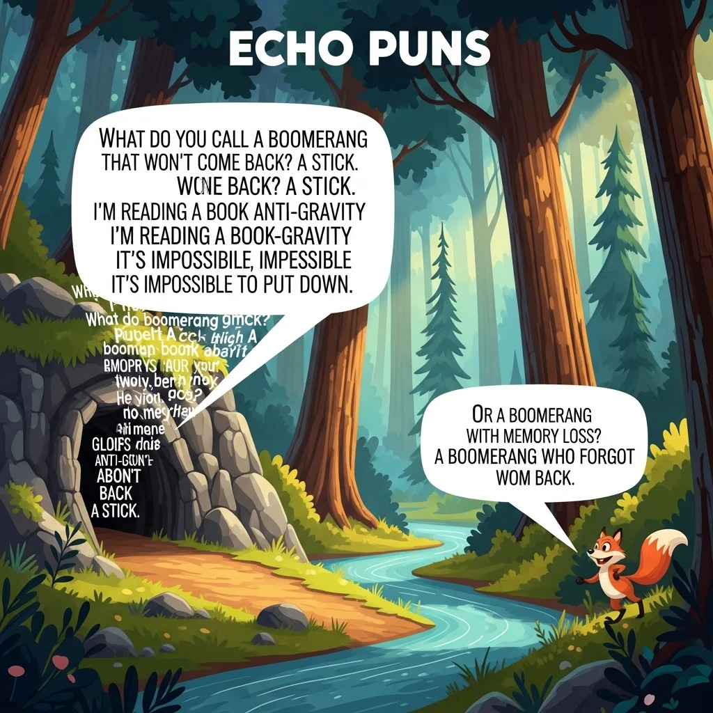 😜 Slightly Edgy Echo Puns 😈