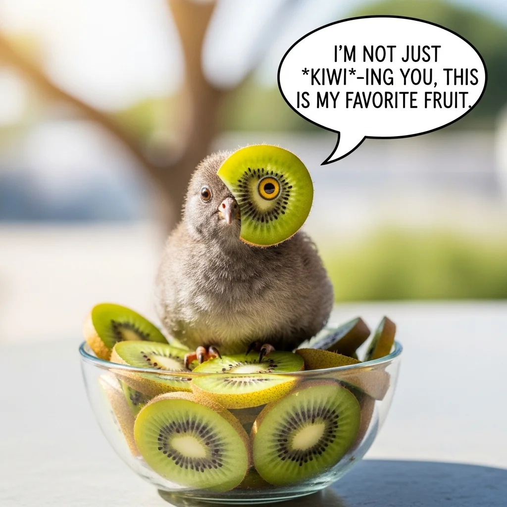 😜 Slightly Edgy Kiwi Bird Puns 😈