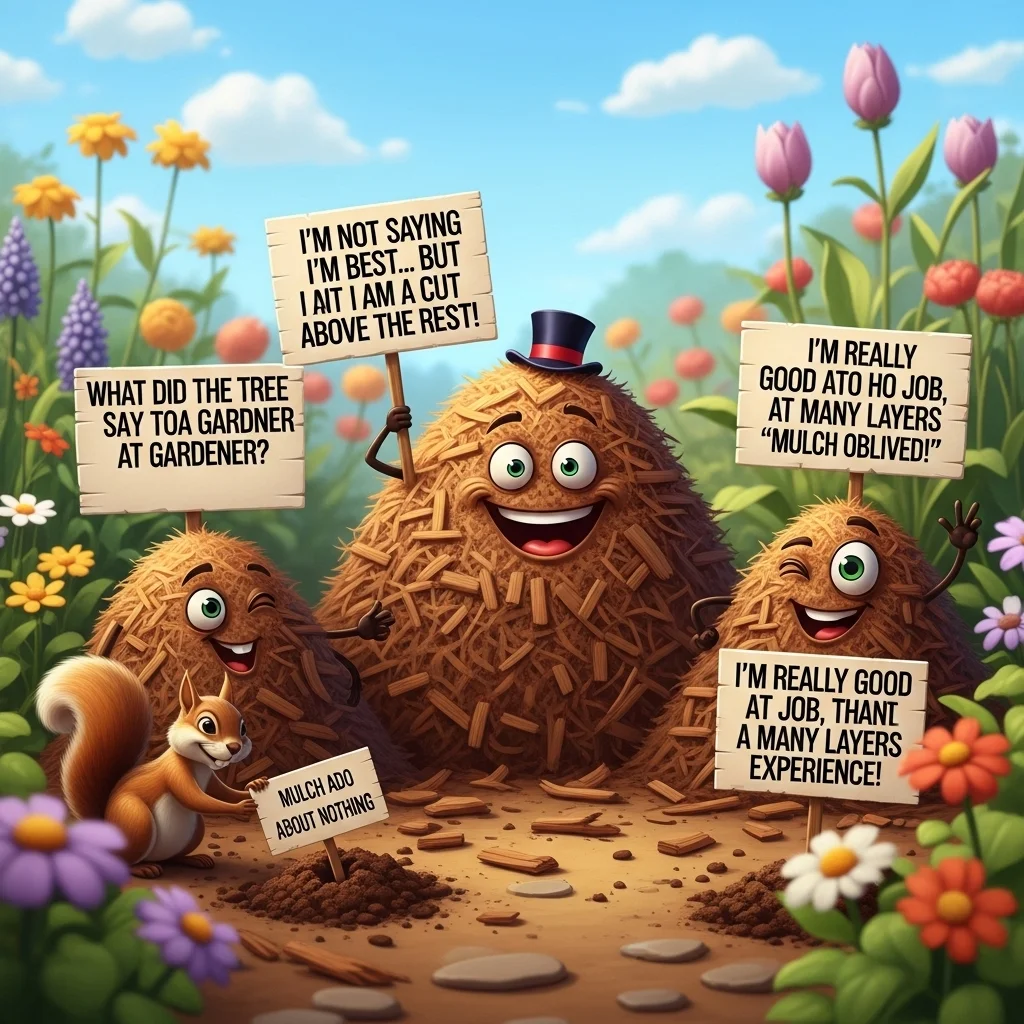 😜 Slightly Edgy Mulch Puns 😈