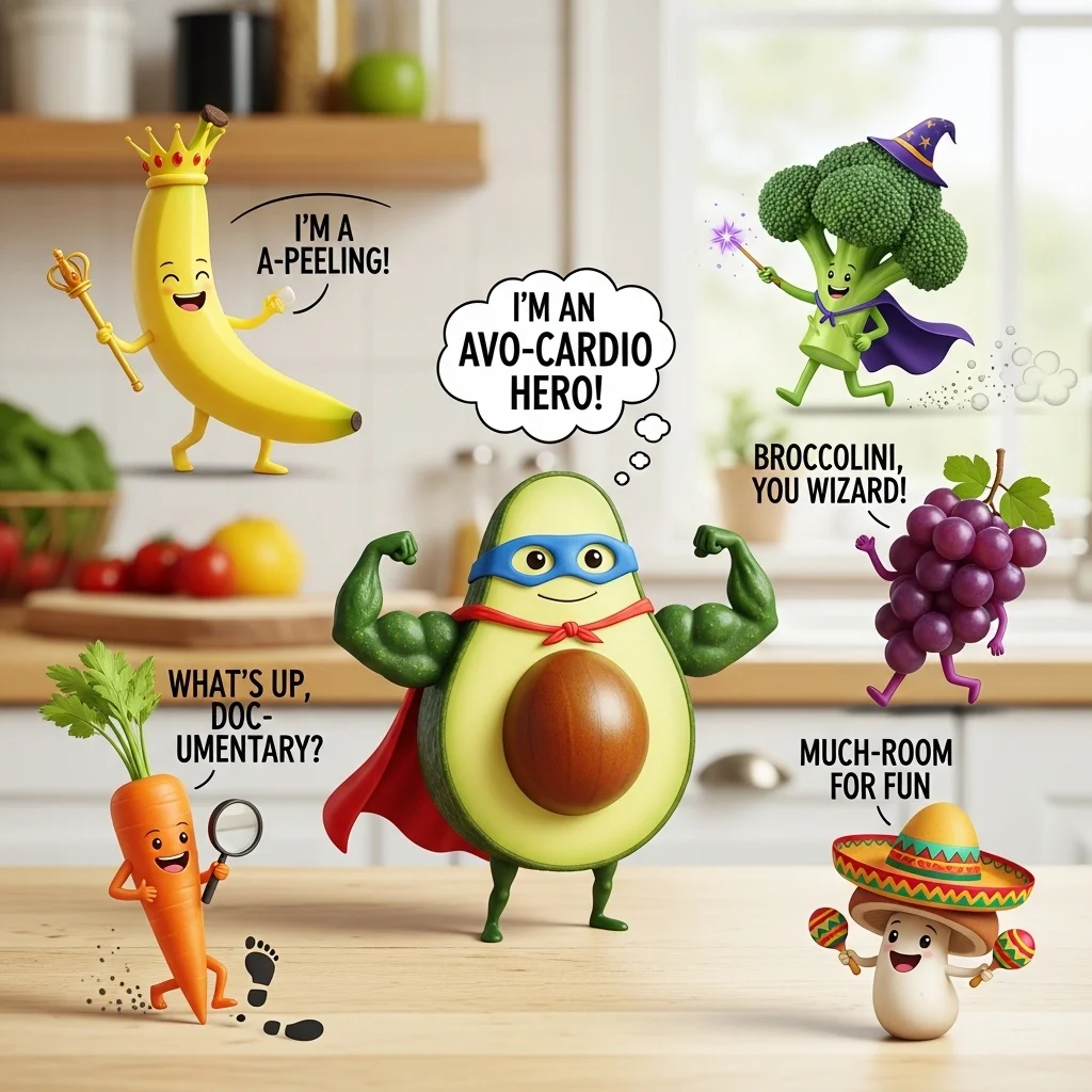🤪 Random Nutrition Chaos Puns